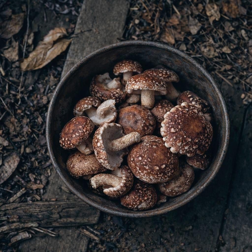 Šiitake skystos kultūros švirkštai 10 x 10 ml | Lentinula Edodes | Grybų grybiena dideliam kiekiui auginti