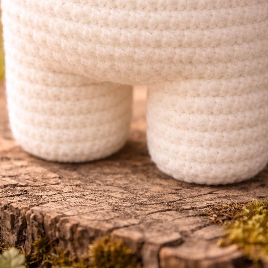 Mini Mushy Doll Crochet Pattern Cute Mushroom Amigurumi PDF Beginner Friendly Plush Mushroom Toy Kawaii Critter Pattern