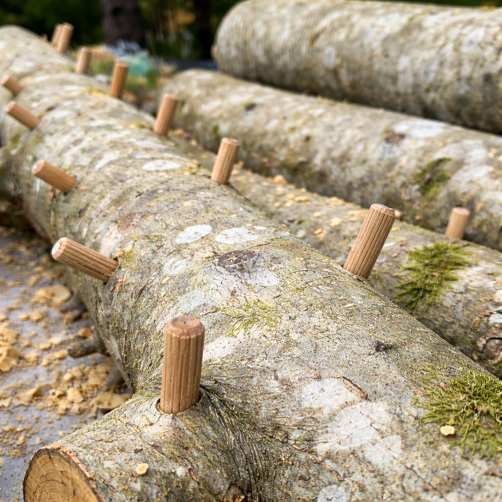 Best Time to Inoculate Shiitake Logs in Europe