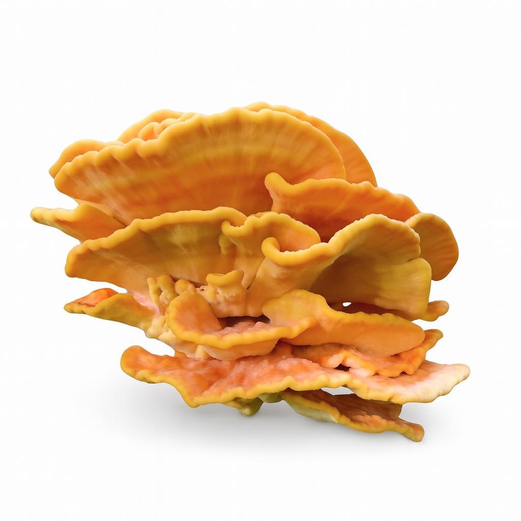 „Chicken of the Woods“ skystoji kultūra 10 x 10 ml | Laetiporus sulphureus | Gurmaniškų grybų auginimo rinkinys pradedantiesiems grybų auginimui namuose