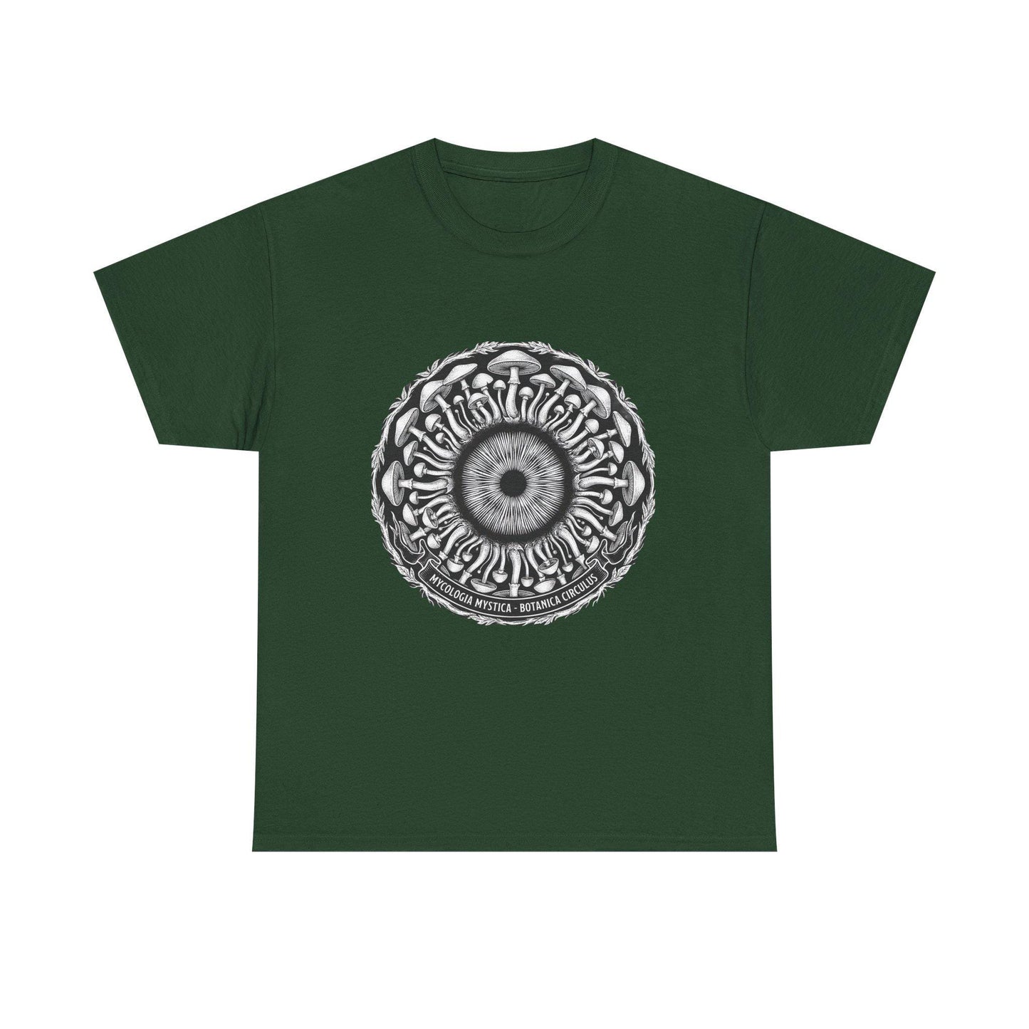 Eye Graphic T-Shirt, Mystical Tee Mushroom T-Shirt Magic Mushrooms Forest Vibe Dark Witchy Tshirt Fungi Mycology Gardener Mushroom Gift