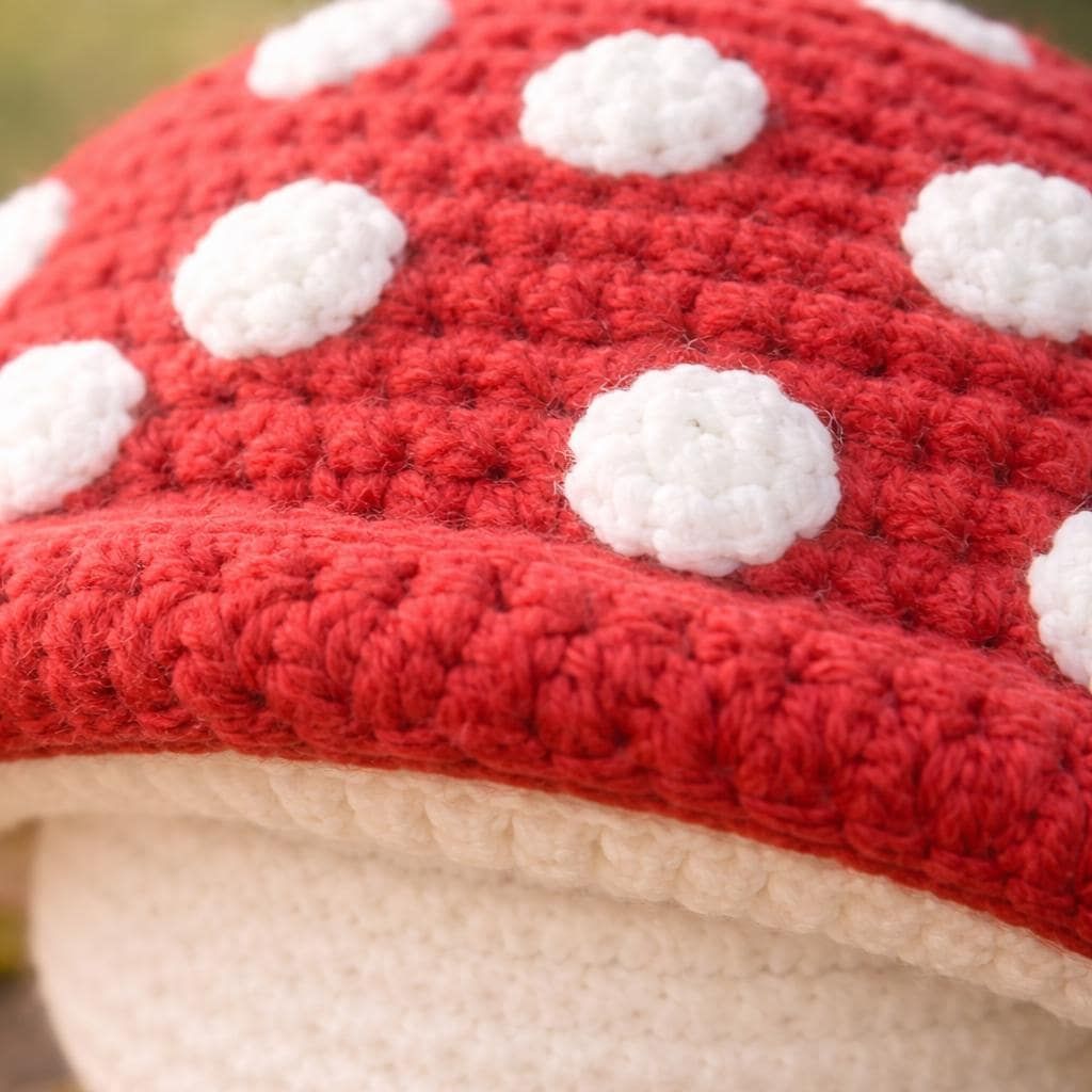 Mini Mushy Doll Crochet Pattern Cute Mushroom Amigurumi PDF Beginner Friendly Plush Mushroom Toy Kawaii Critter Pattern