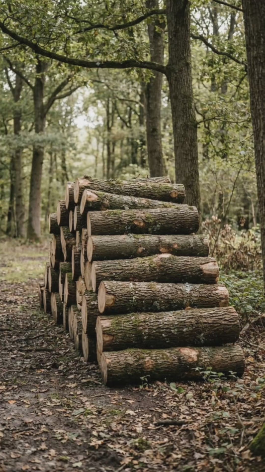 Šiitake grybų ikrų rinkinys 500 vnt.: medinių rąstų auginimo rinkinys